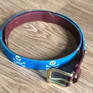 Tucker Blair needlepoint belt